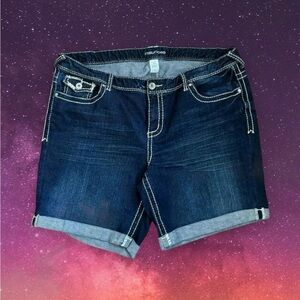💟Plus Size Maurices Jean Shorts
